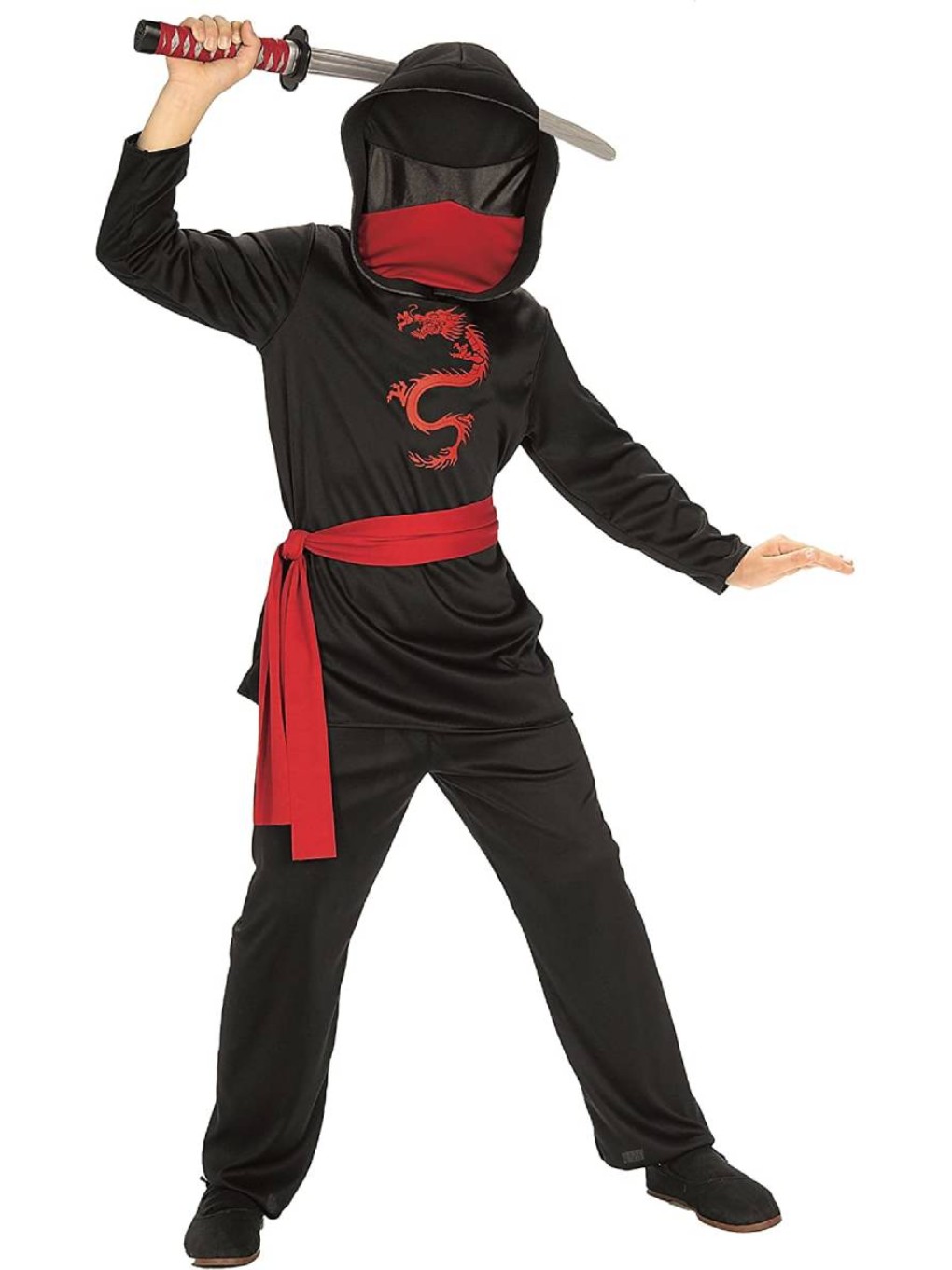 Costume Ninja Senza Volto Bambino 5-7 Anni
