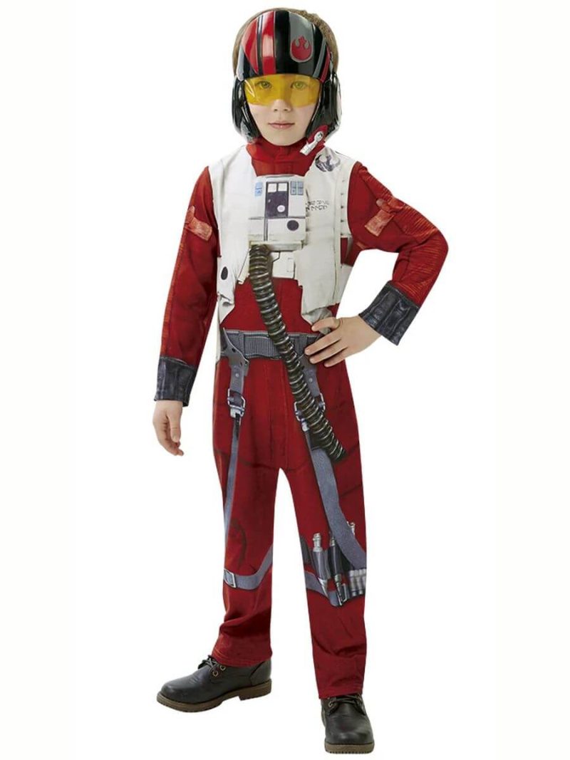 Costume Pilota Poe X-Wing Fighter Star Wars Bambino