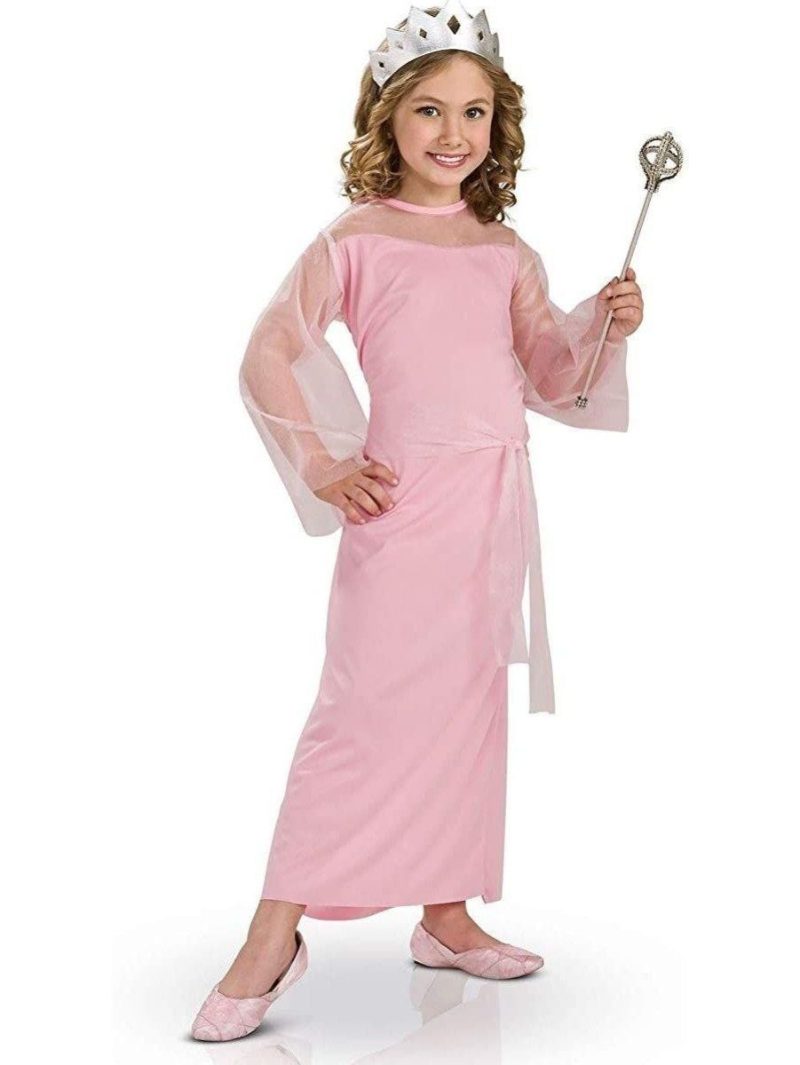 Costume Pink Princess Carnevale 8-10 Anni