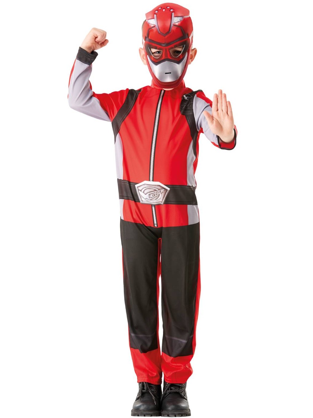 Costume Power Rangers Rosso - immagine 4