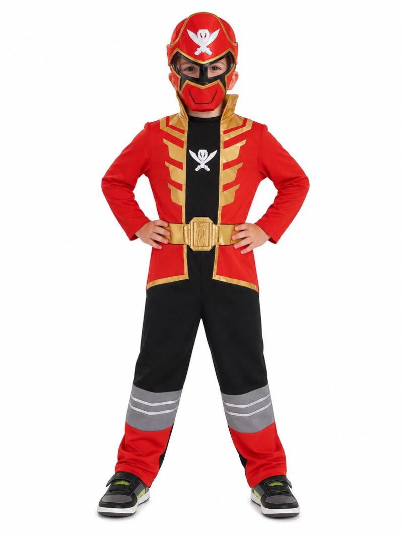 Costume Power Rangers Super Megaforce Rosso