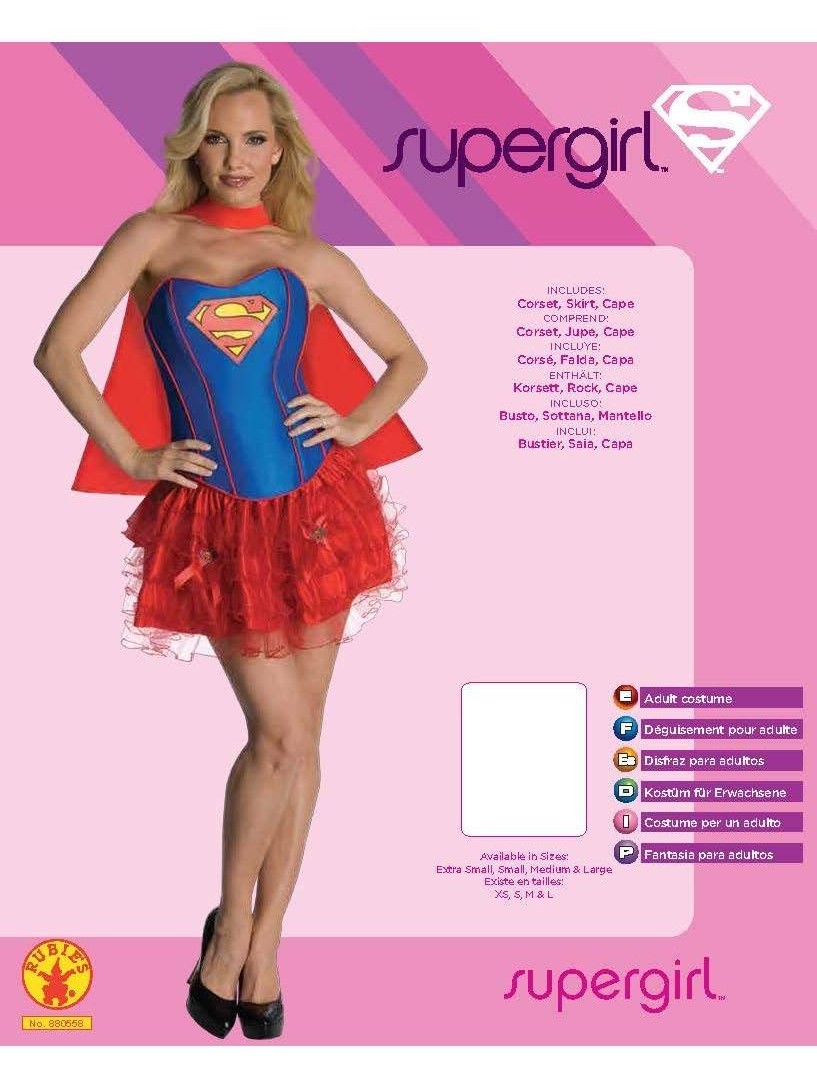 Costume Supergirl Per Adulti - immagine 2