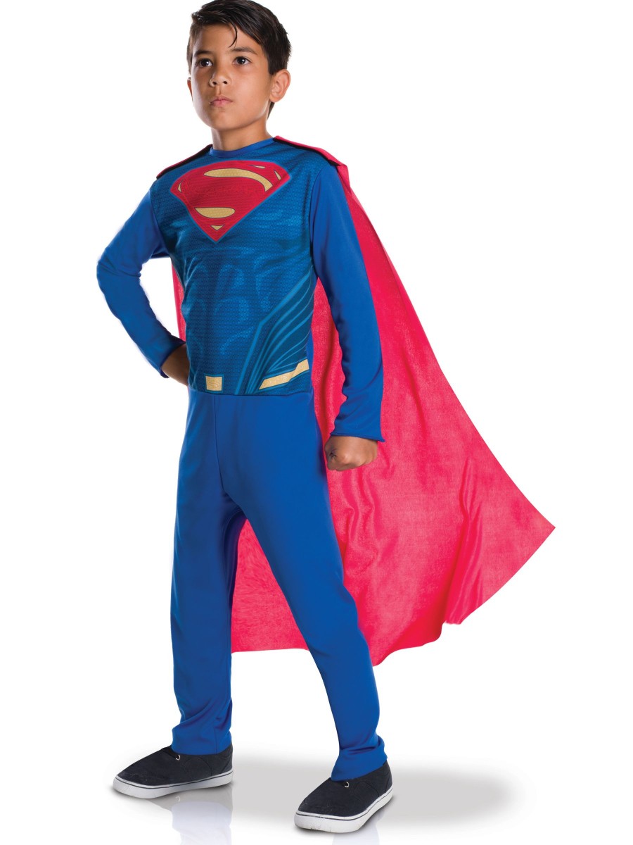 Costume Superman Justice League 8-10 Anni