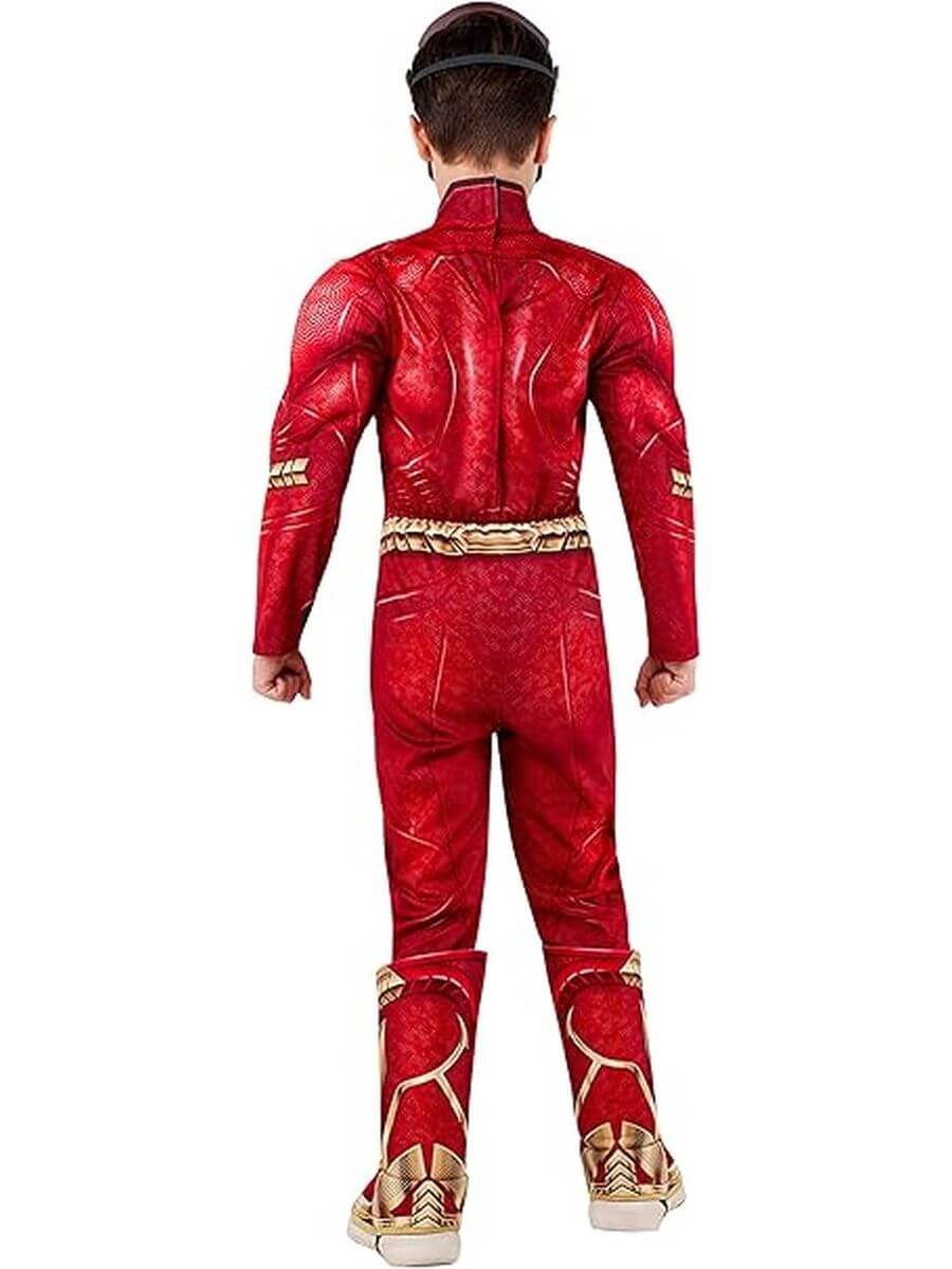 Costume The Flash Bambino Ufficiale 9-10 Anni - immagine 3