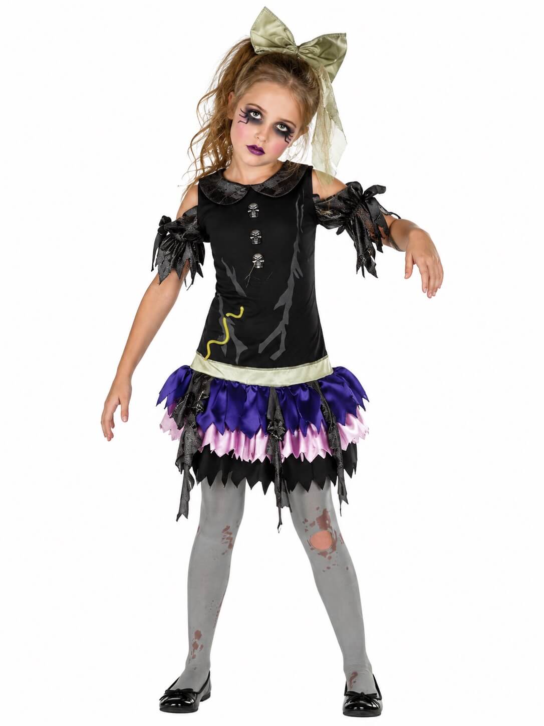 Costume Zombie Doll Bambina Rubie's 7 Anni Halloween
