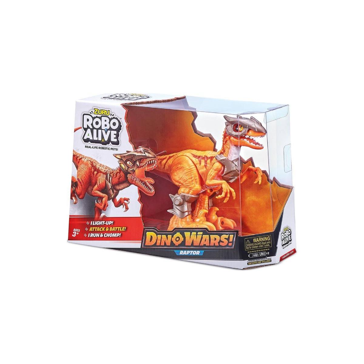 Dinosauro Dino Wars Raptor - immagine 6