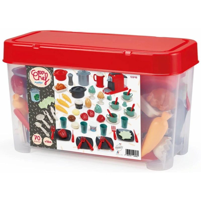 Ecoiffier 100% Chef – Accessori Cucina Giocattolo