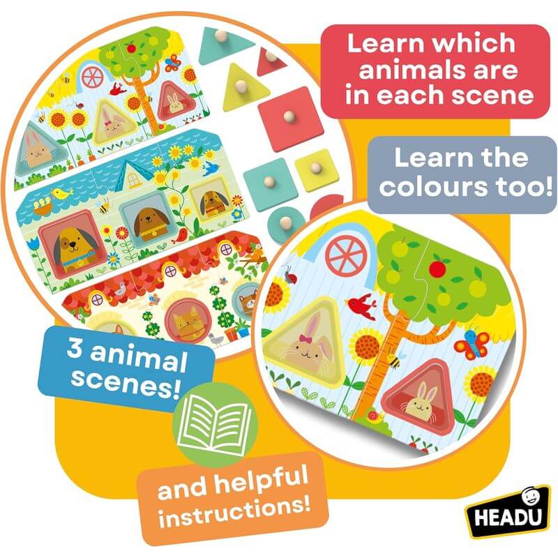 Gioco Educativo Montessori Puzzle Progressive Babies - immagine 4