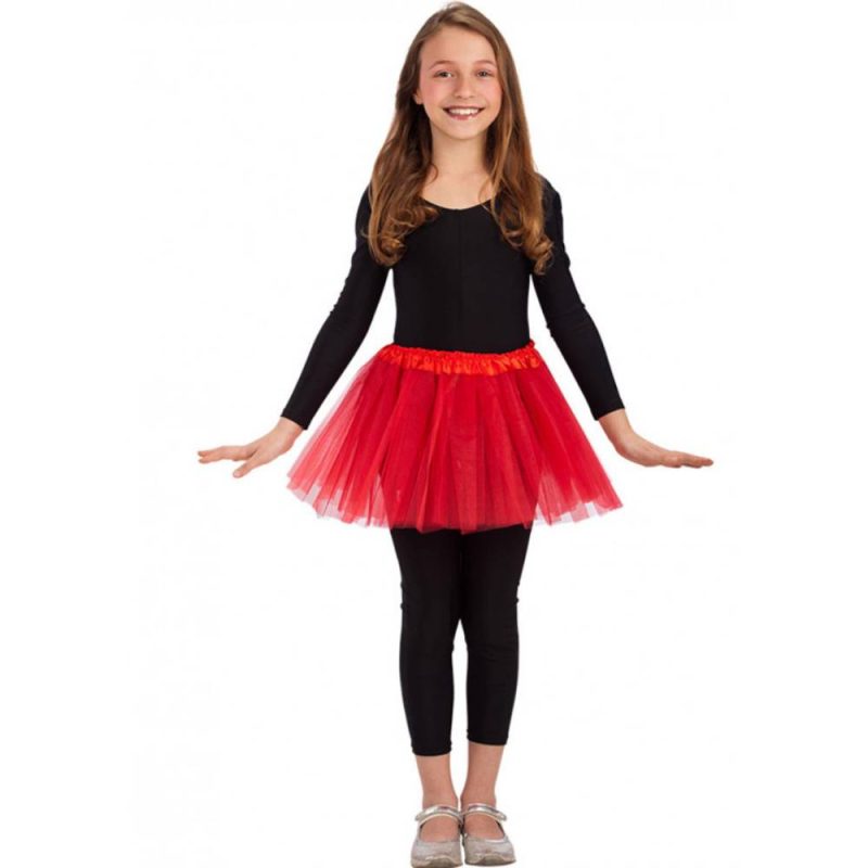 Gonna Tutù Per Bambine Rosso 3348
