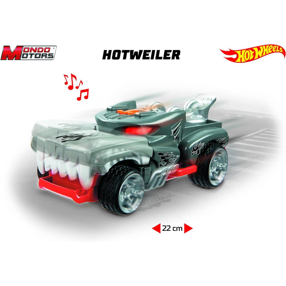 Hot Wheels Monster Action Monster Hotweiler Auto - immagine 7