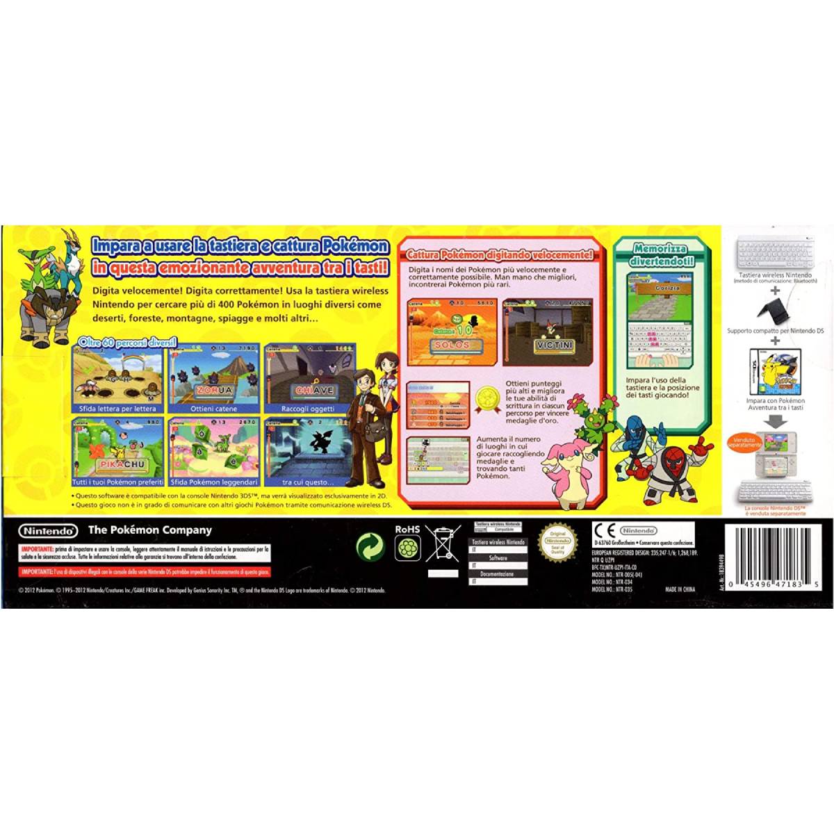 Tastiera Nintendo DS Pokémon Avventura tra i Tasti - immagine 8