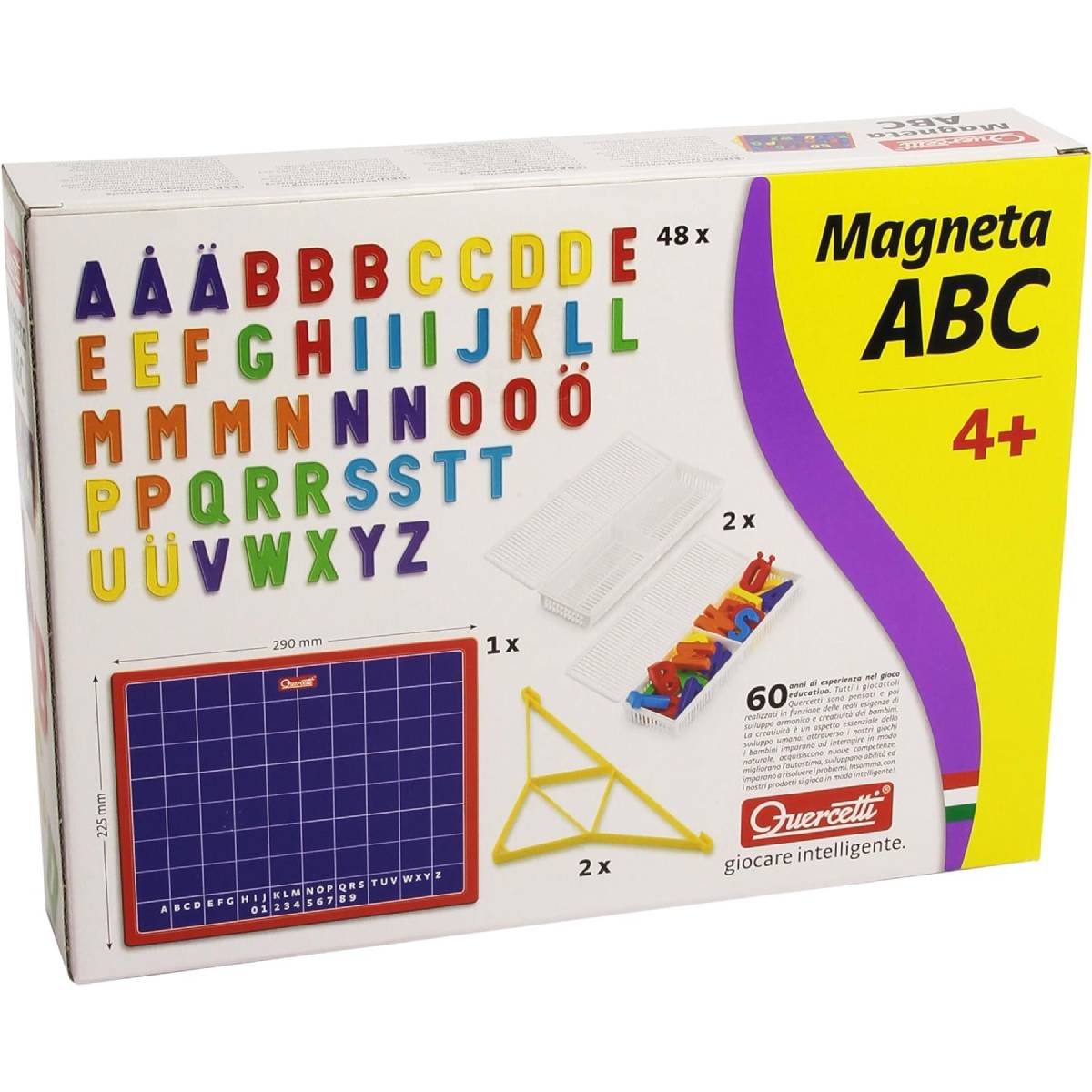 Lavagna Magnetica Magneta Abc Con Lettere 5211 - immagine 2