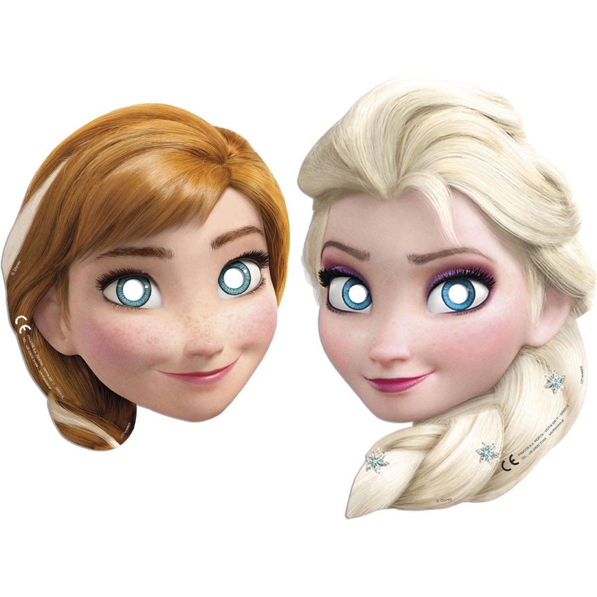 Maschere Di Cartone Frozen