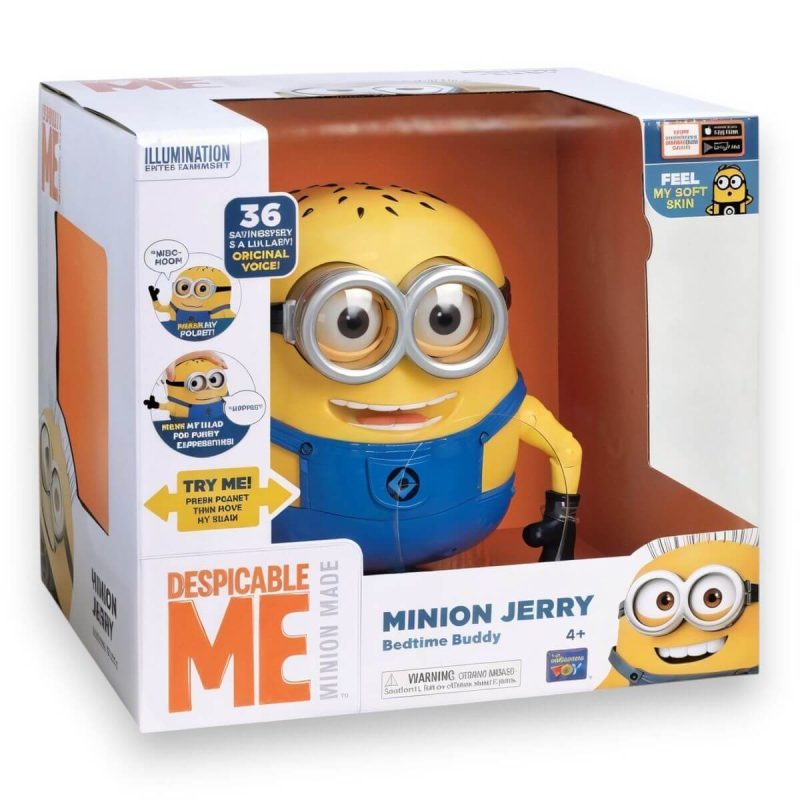 Minions Jerry Bedtime Buddy Pupazzo Interattivo Parlante