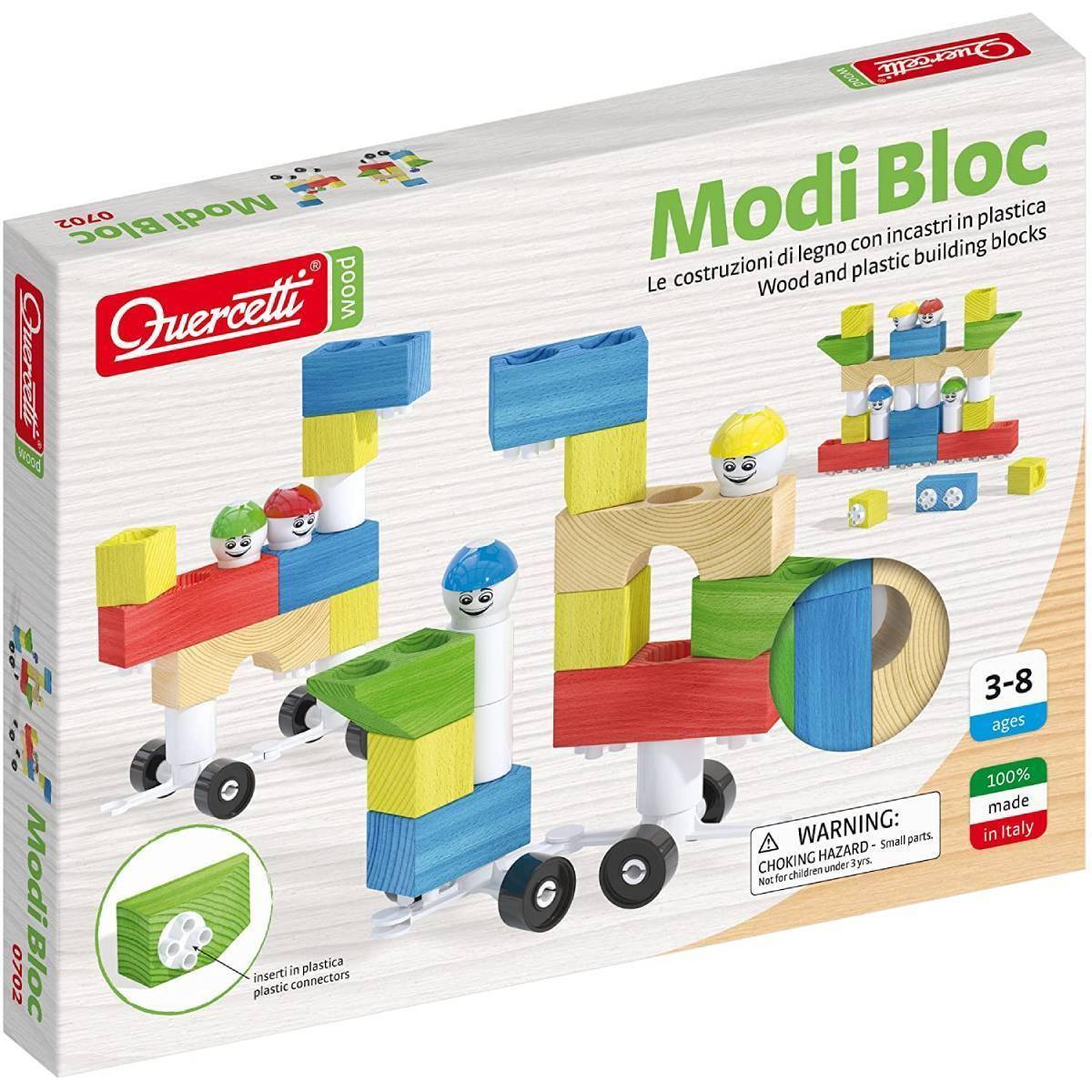 Modi Bloc Set Costruzioni In Legno 0702