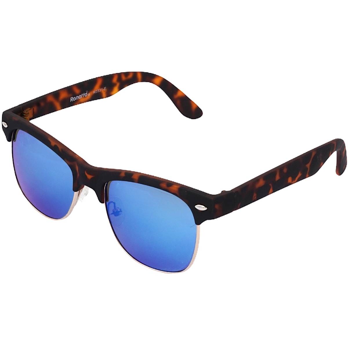 Occhiali Da Sole Marrone-Blu - immagine 2