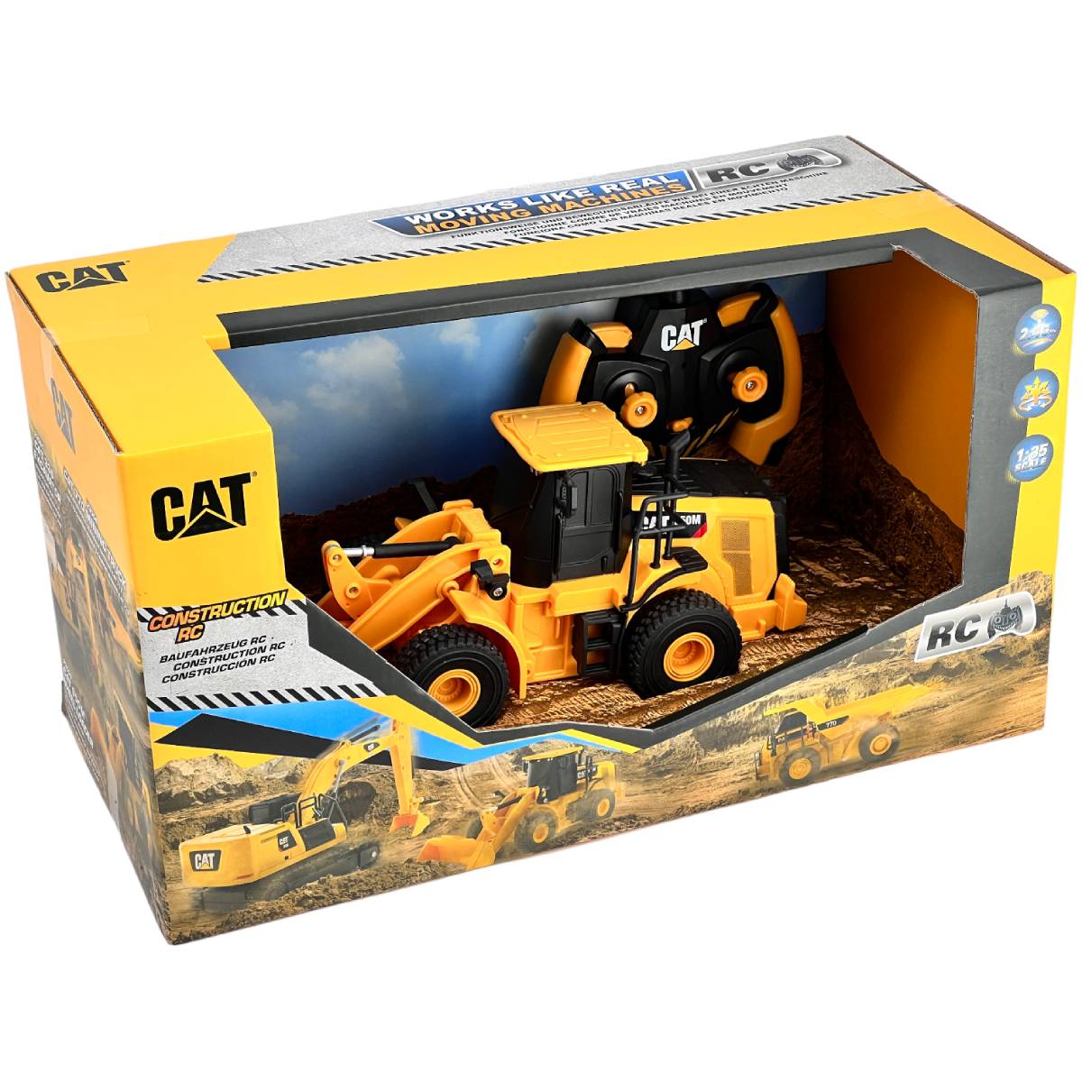 Pala Gommata Cat 950M Radiocomandato - immagine 9