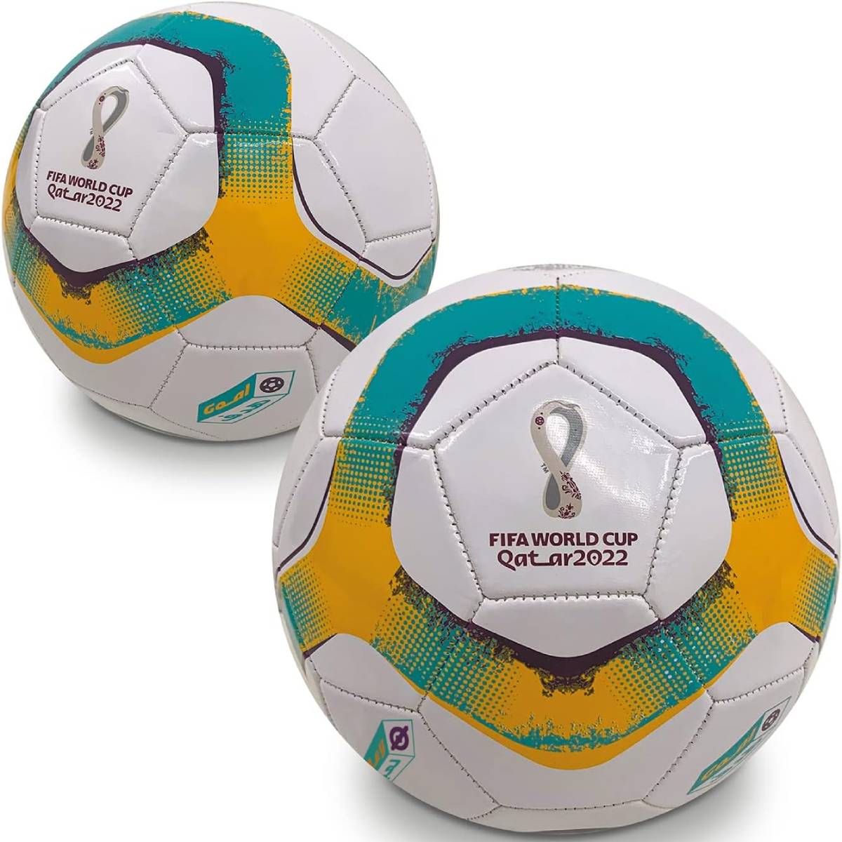 Pallone Calcio Mondiali Qatar 2022 Ufficiale Due Colori