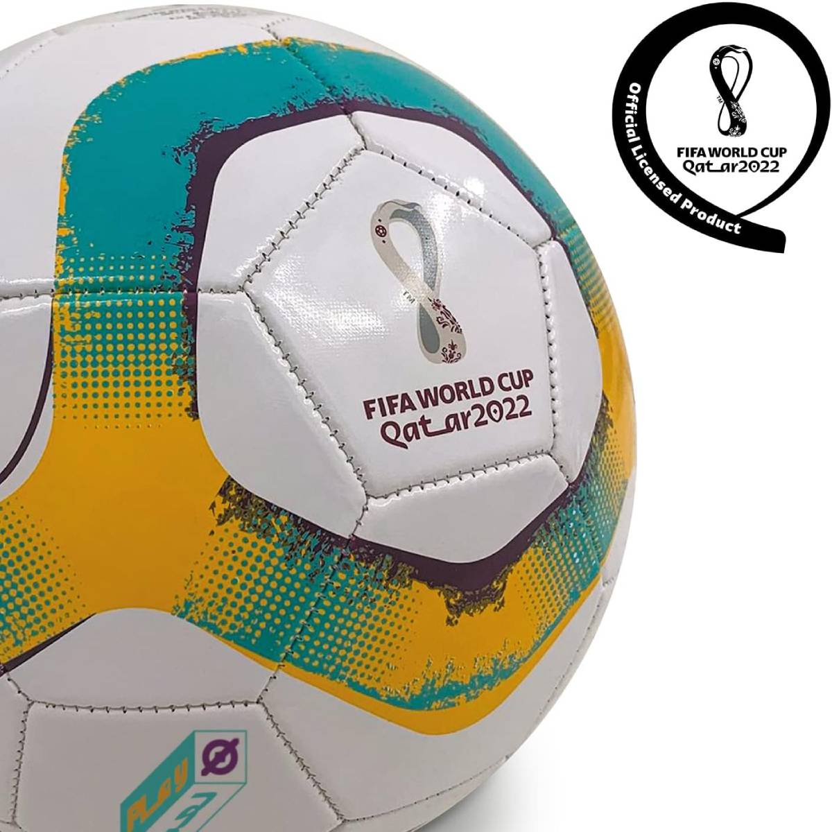 Pallone Calcio Mondiali Qatar 2022 Ufficiale Due Colori - immagine 2
