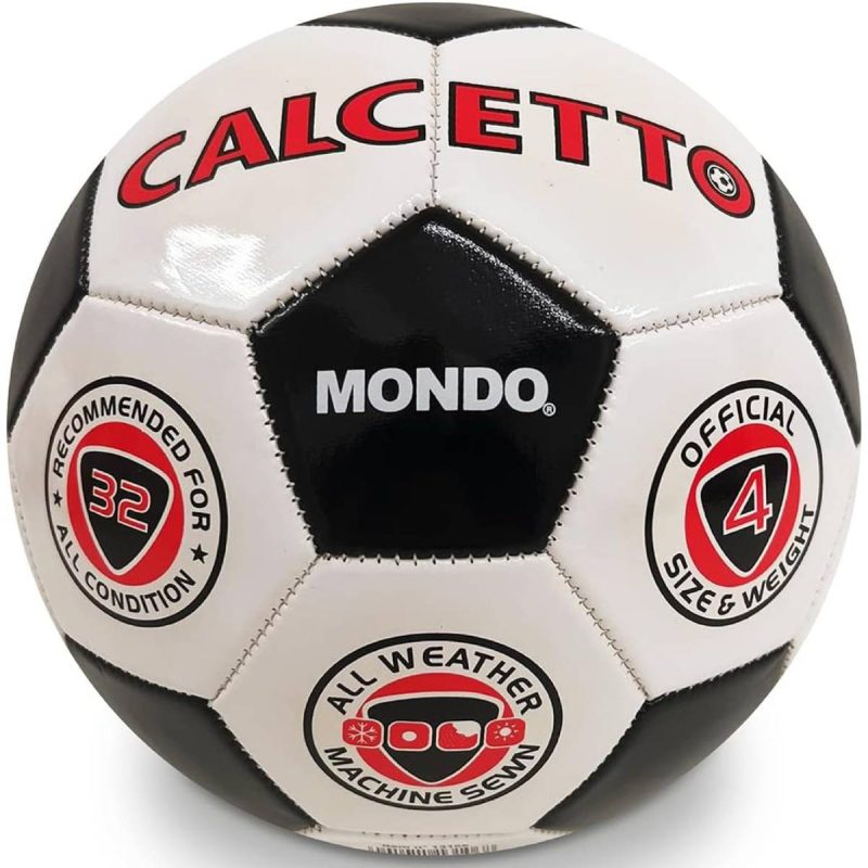 Pallone Da Calcetto Bianco E Nero Misura 4