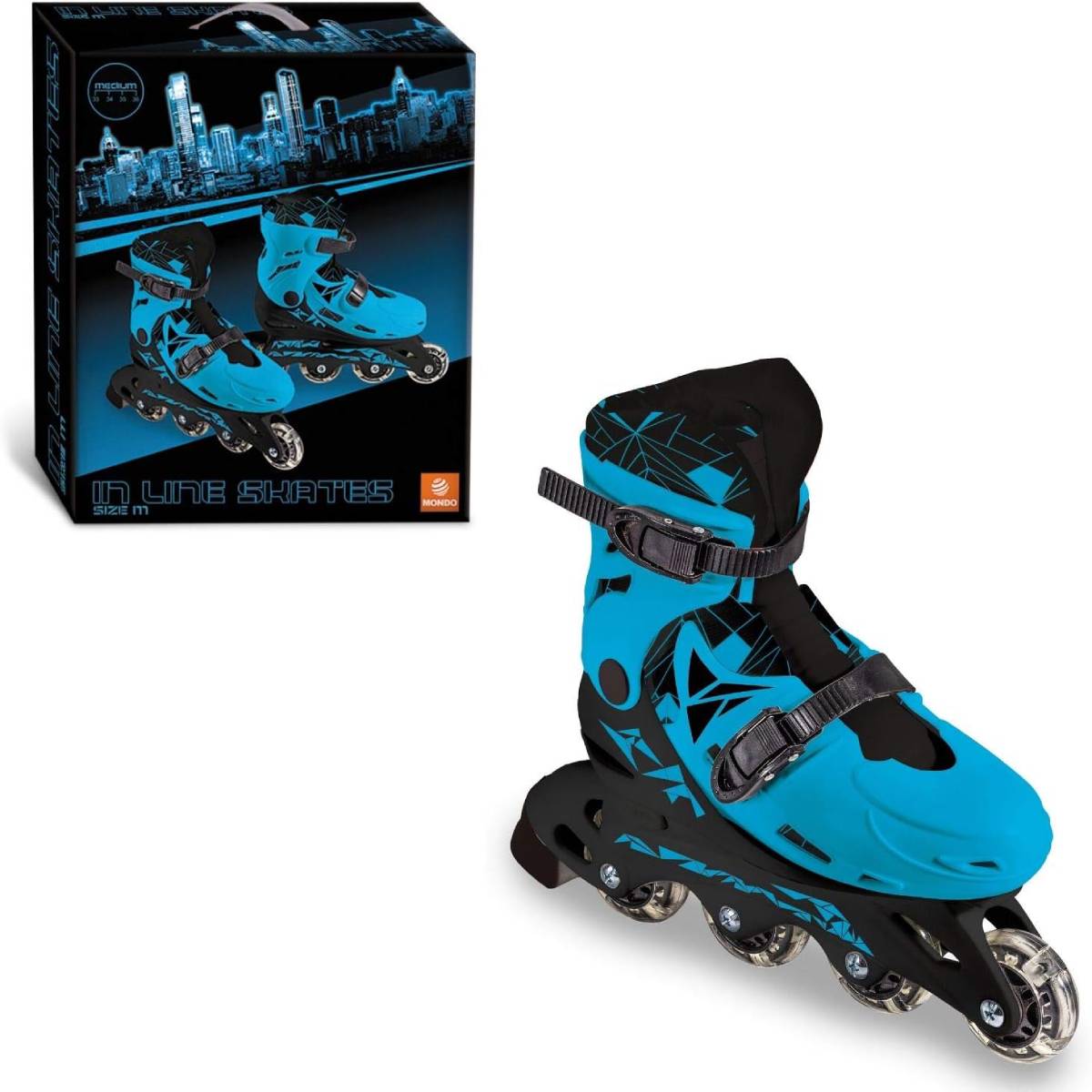 Pattini In Linea Skates Blu - immagine 4