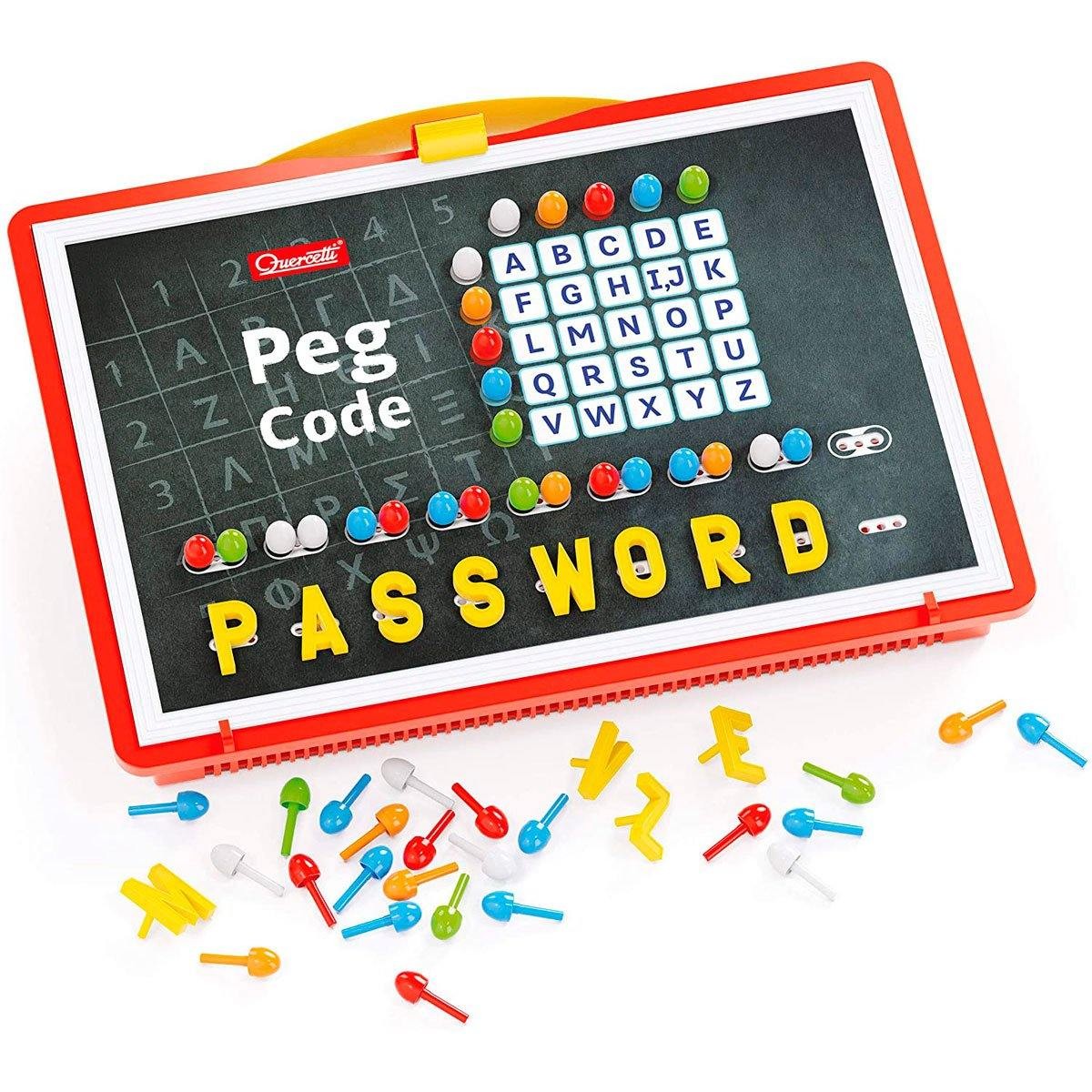 Peg Code Chiodini e Lettere Coding Per Bambini 1002 - immagine 3