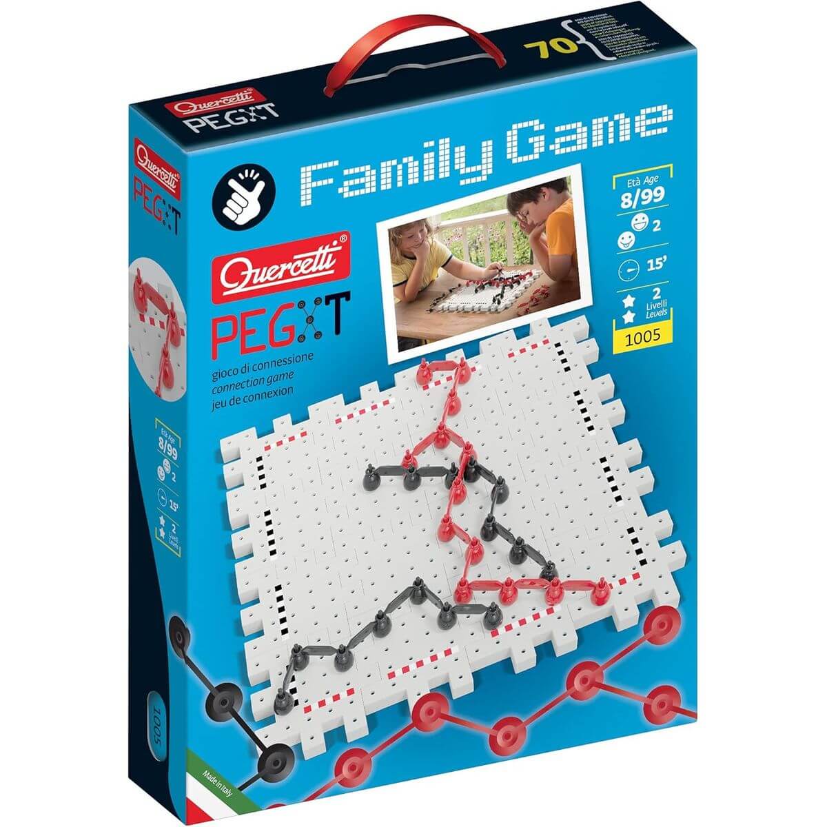 PegXT Gioco di Strategia Quercetti 1005 Da Tavolo