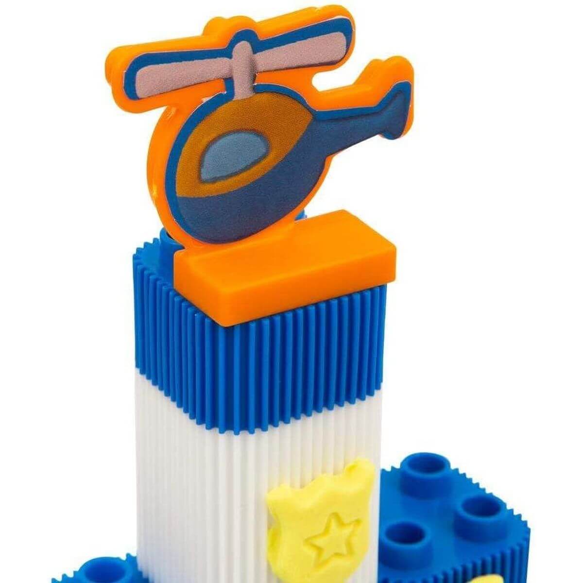 Play Doh Blocks Set Stazione di Polizia 60 Pezzi - immagine 3
