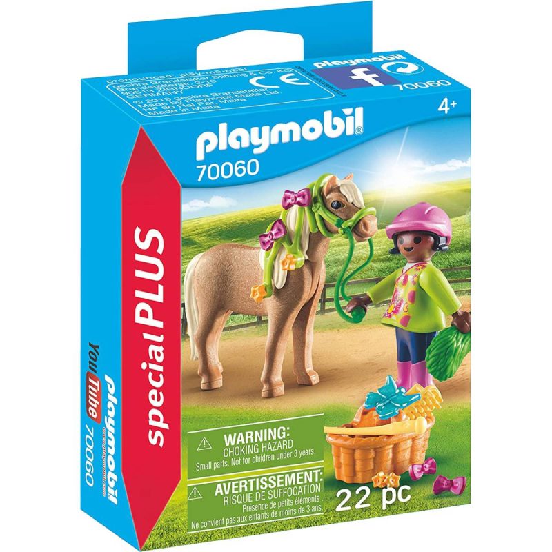 Playmobil Special Plus 70060 Bambina con Pony