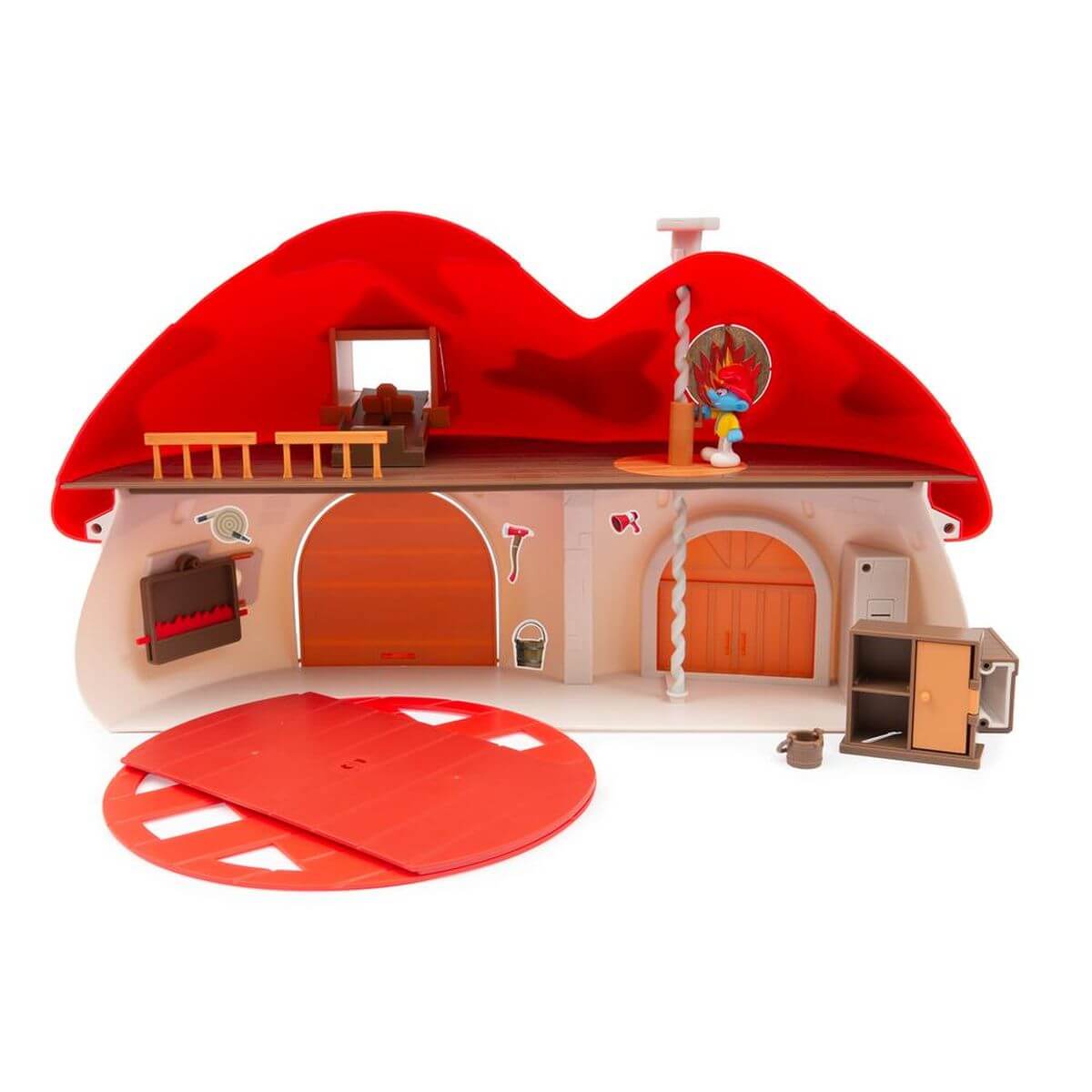 Playset Caserma dei Pompieri con Puffo Tontolone - immagine 2