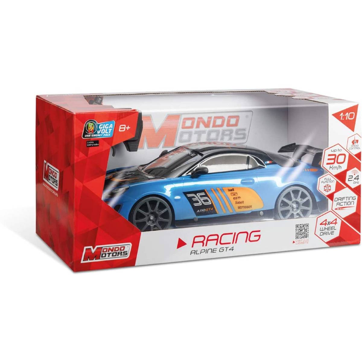 Racing Renault Alpine Gt4 Radiocomandata - immagine 2