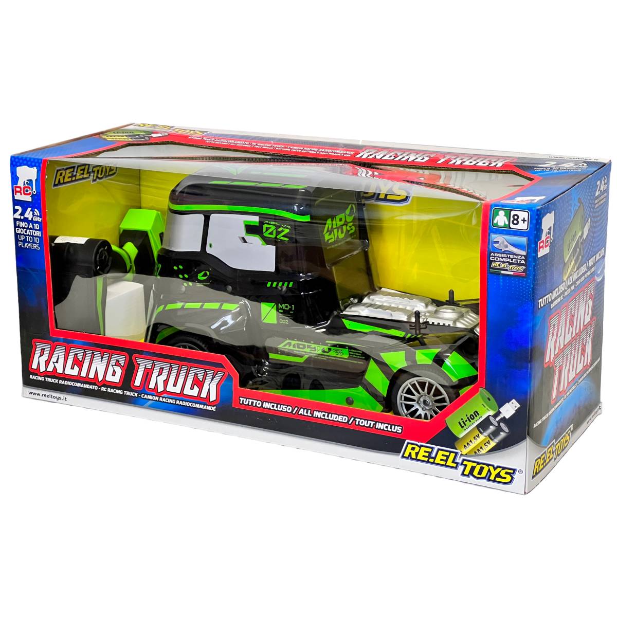 Racing Truck Verde Radiocomando Con Usb - immagine 2