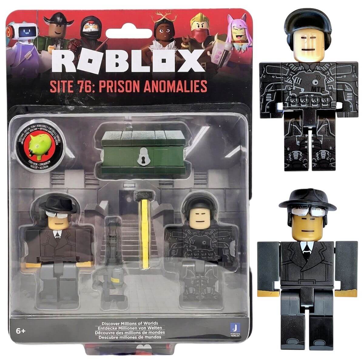 Roblox Set 2 Personaggi Articolati 9 Cm Jazwares - immagine 2