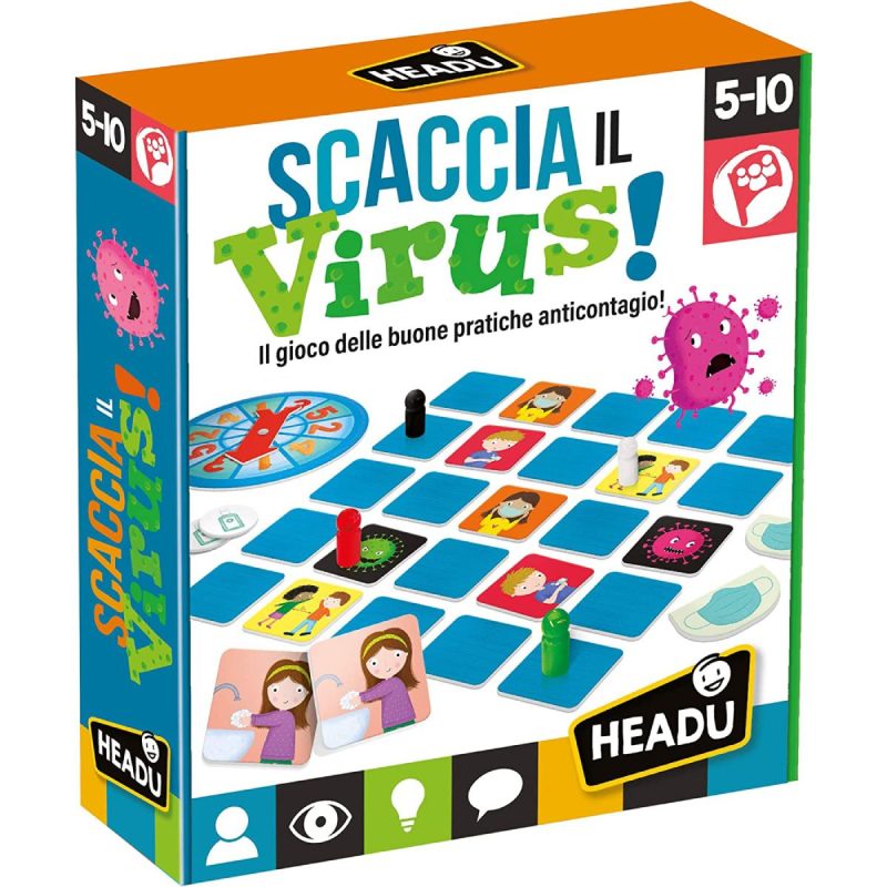 Scaccia il Virus Gioco Educativo