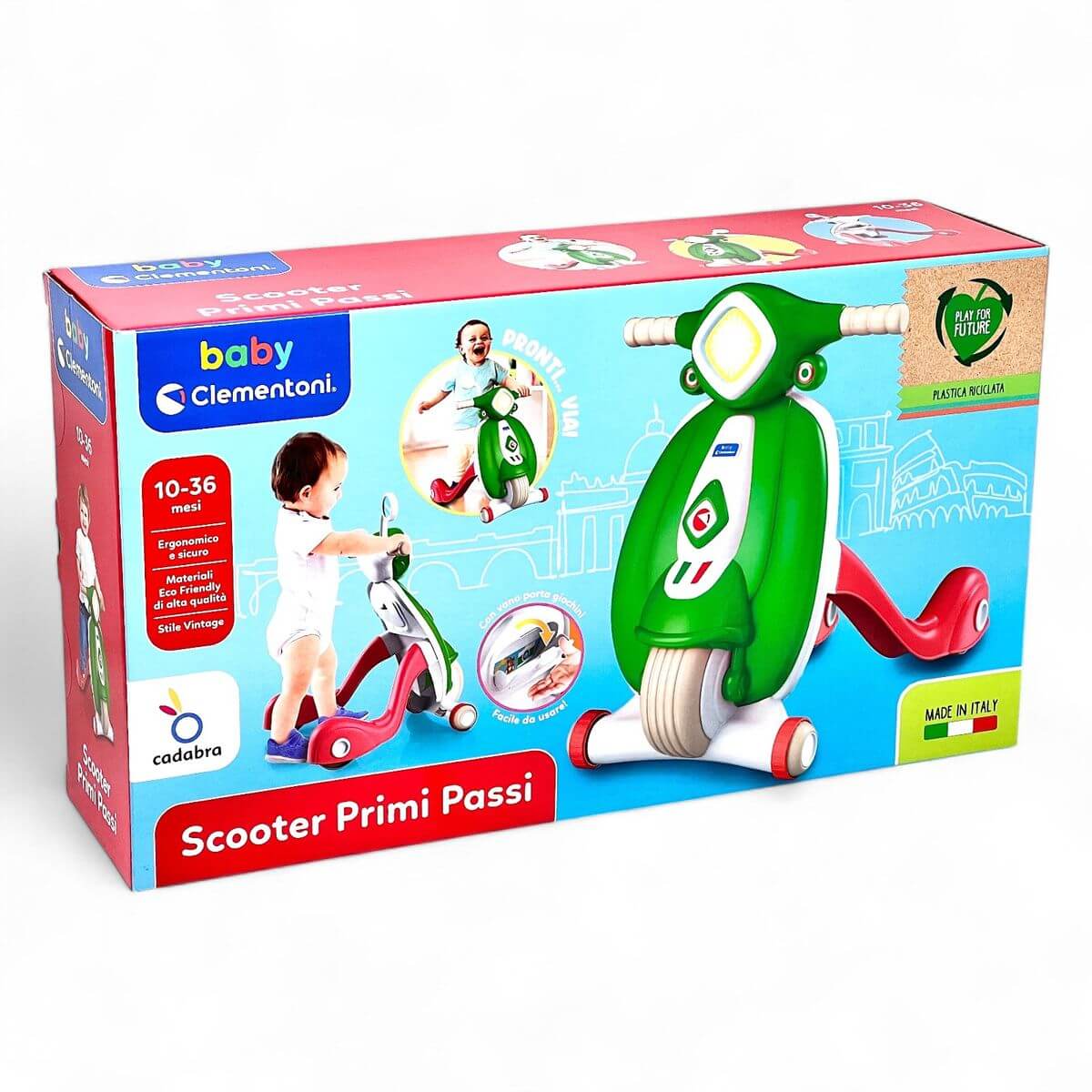Scooter Primi Passi Spingibile Clementoni - immagine 7