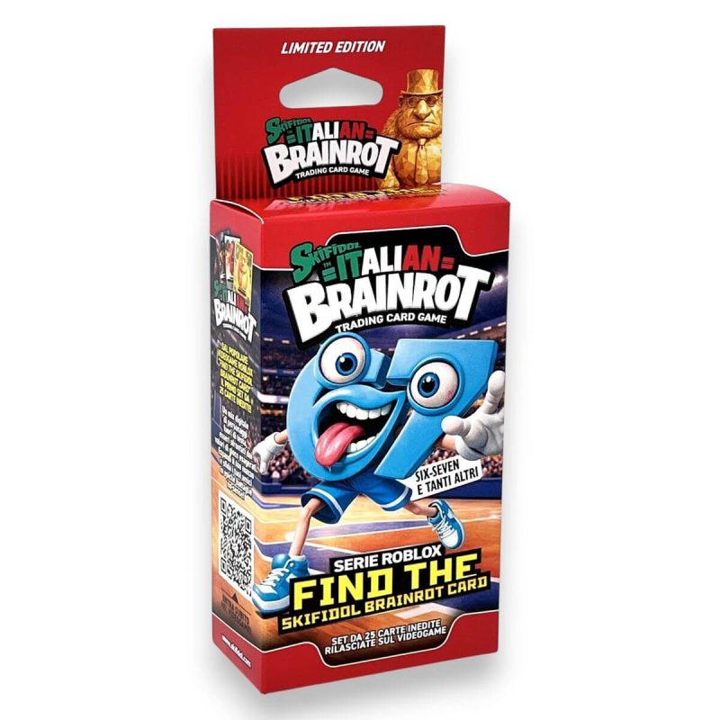 Skifidol Brainrot Roblox Blister 39 Carte Limited Six-Seven