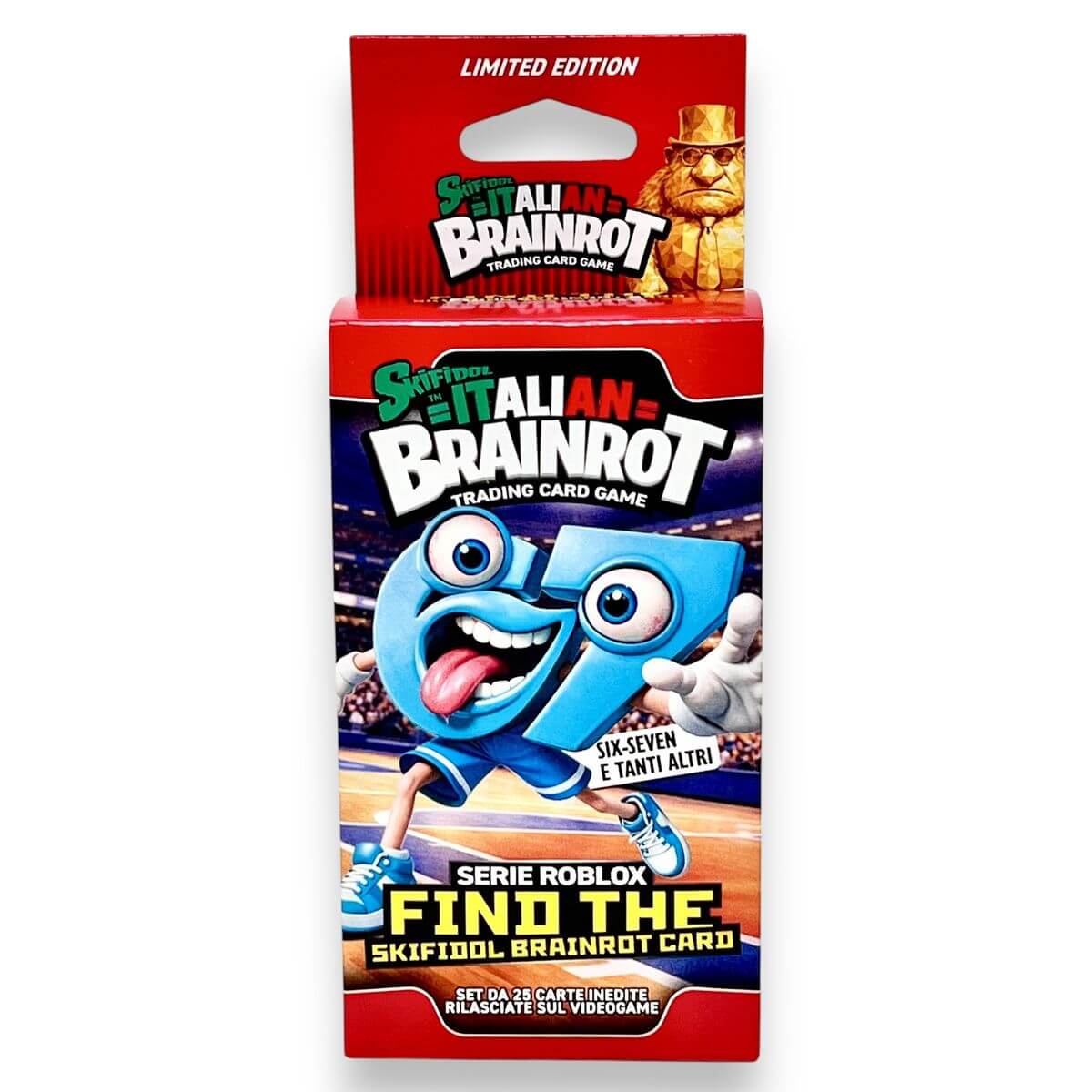 Skifidol Brainrot Roblox Blister 39 Carte Limited Six-Seven - immagine 3