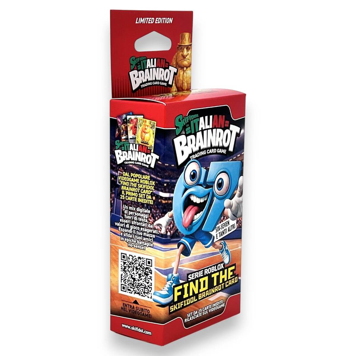 Skifidol Brainrot Roblox Blister 39 Carte Limited Six-Seven - immagine 5