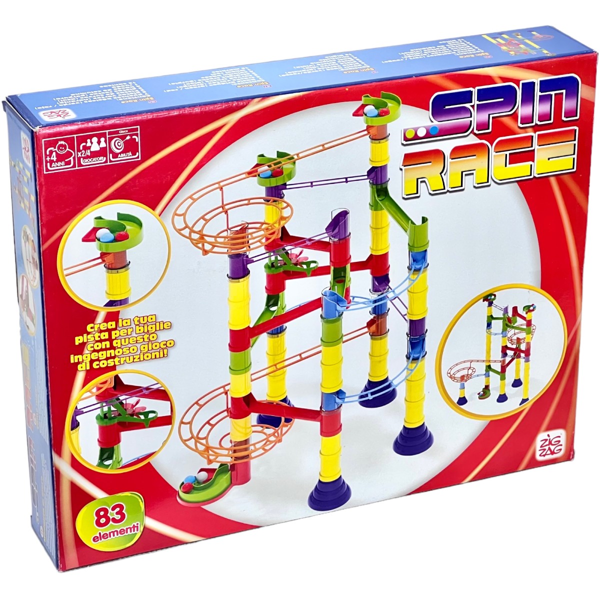 Spin Race Pista Per Biglie