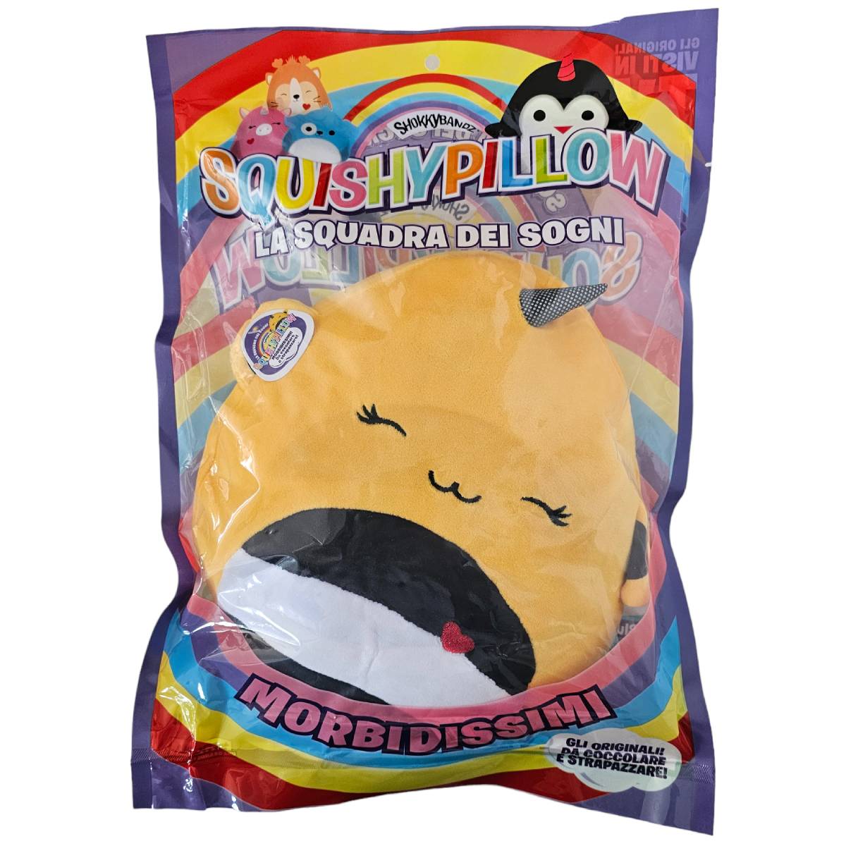 Squishi Pillow La Squadra Dei Sogni Cuscino Peluche - immagine 5