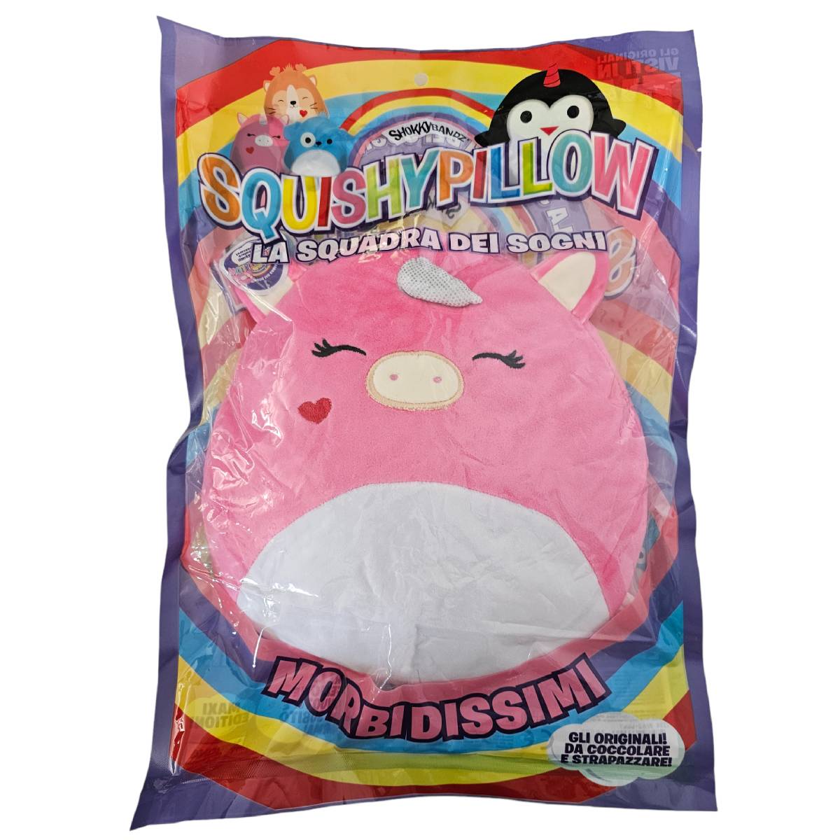 Squishi Pillow La Squadra Dei Sogni Cuscino Peluche - immagine 7