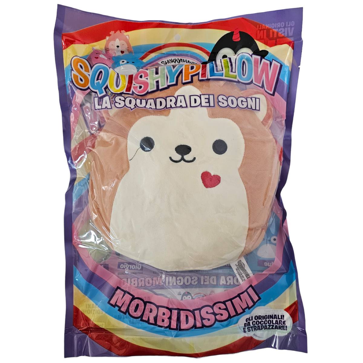 Squishi Pillow La Squadra Dei Sogni Cuscino Peluche - immagine 3
