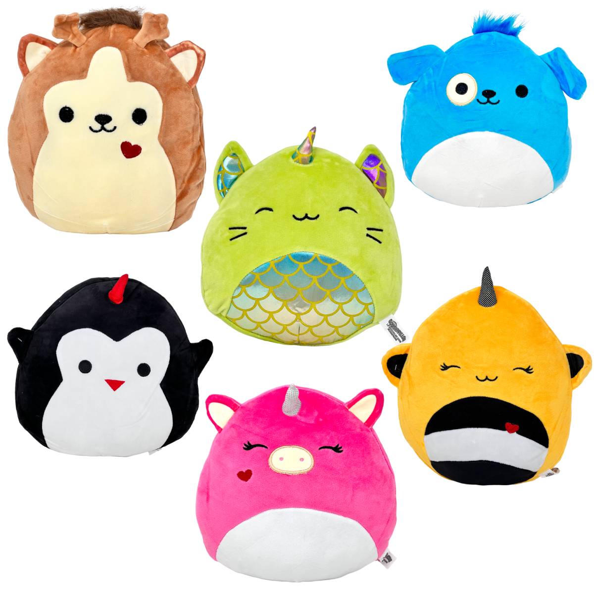 Squishi Pillow La Squadra Dei Sogni Cuscino Peluche