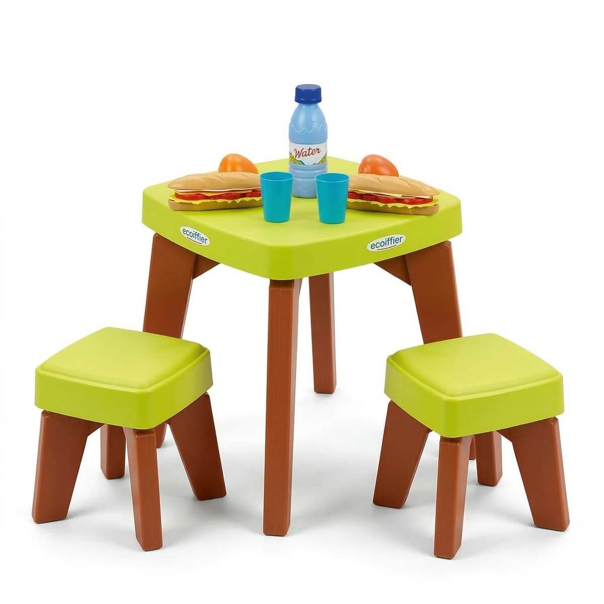 Tavolo Pic Nic con Sgabelli e Accessori Ecoiffier - immagine 8