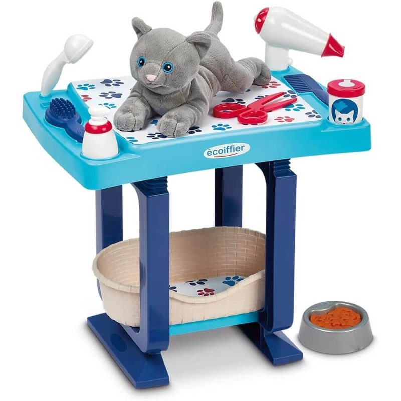 Tavolo Toelettatura Veterinario con Gatto Peluche