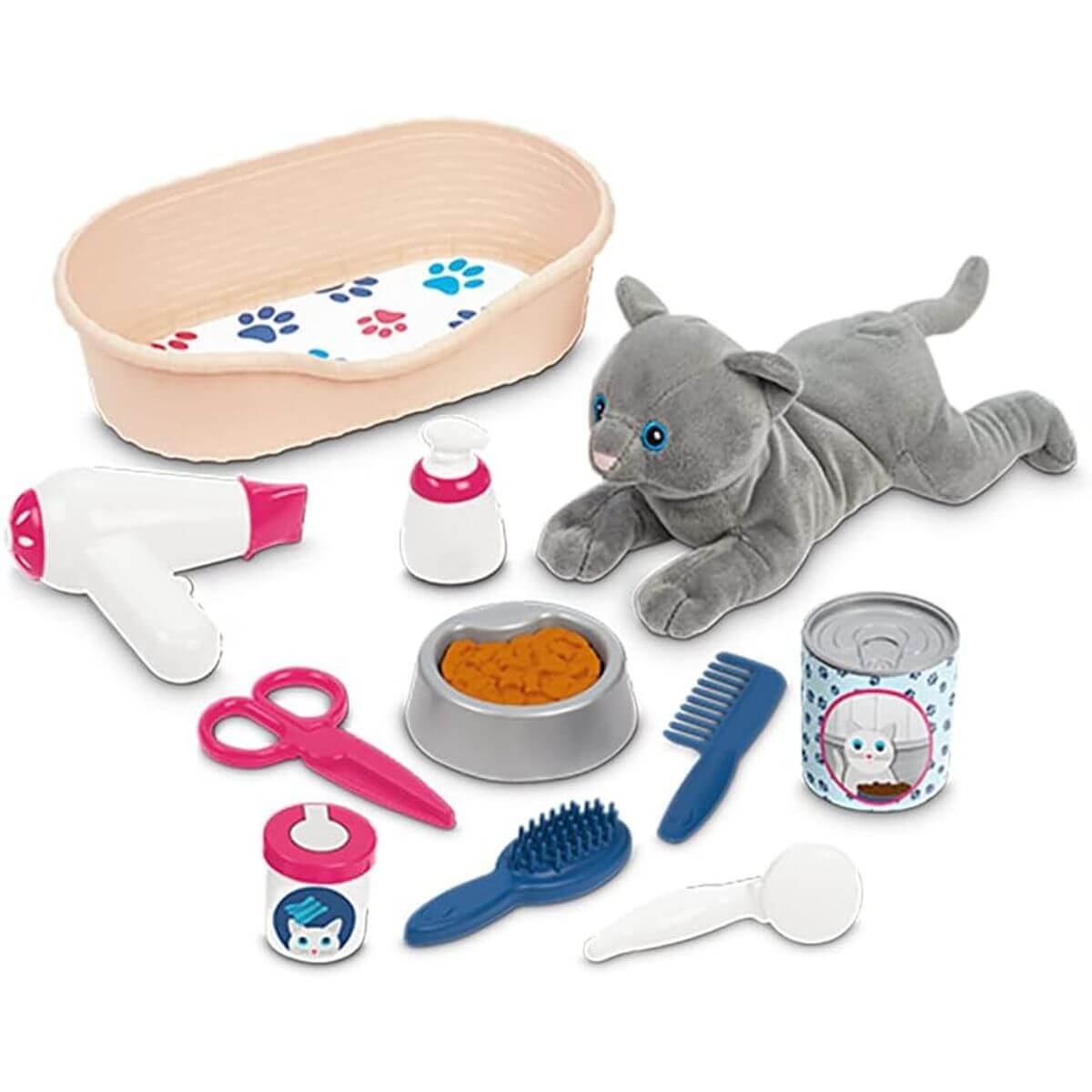 Tavolo Toelettatura Veterinario con Gatto Peluche - immagine 3