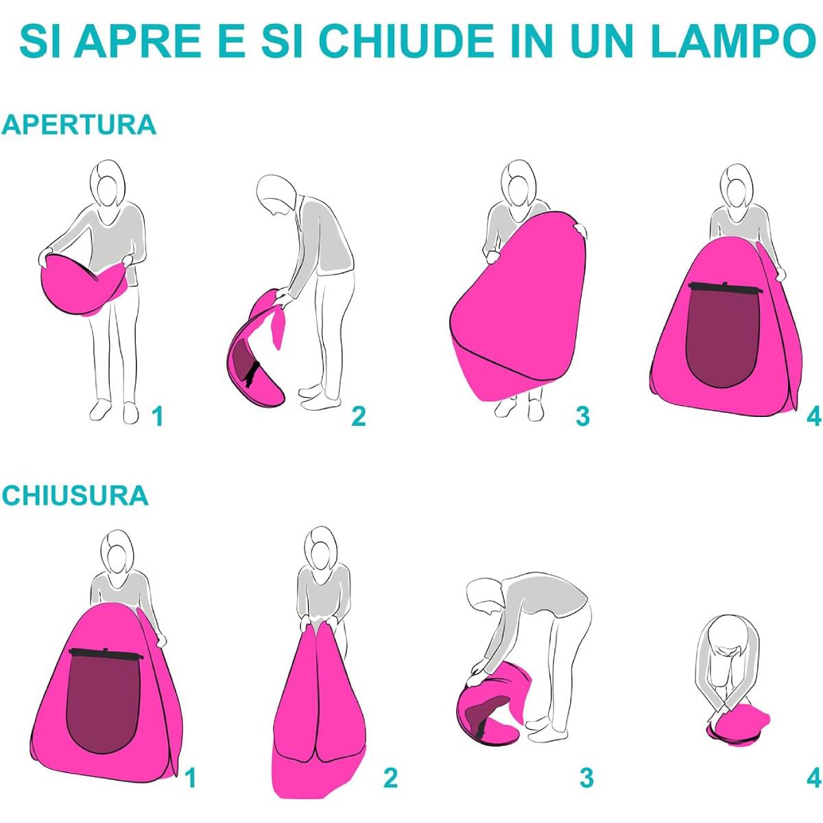 Tenda Pop Up LOL Con Sacca - immagine 4