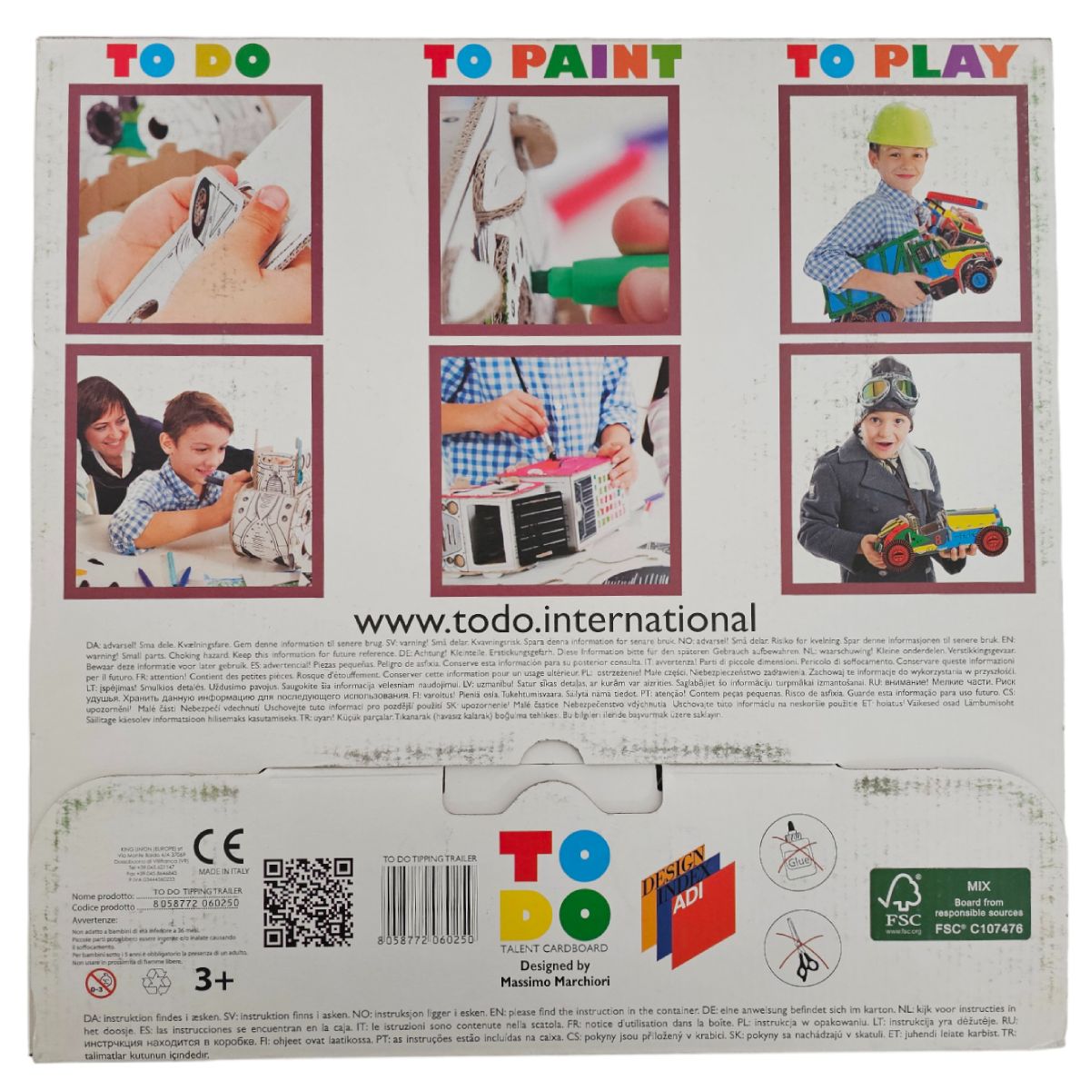 To Do Modellino Rimorchio Ribaltabile 85 PZ - immagine 4