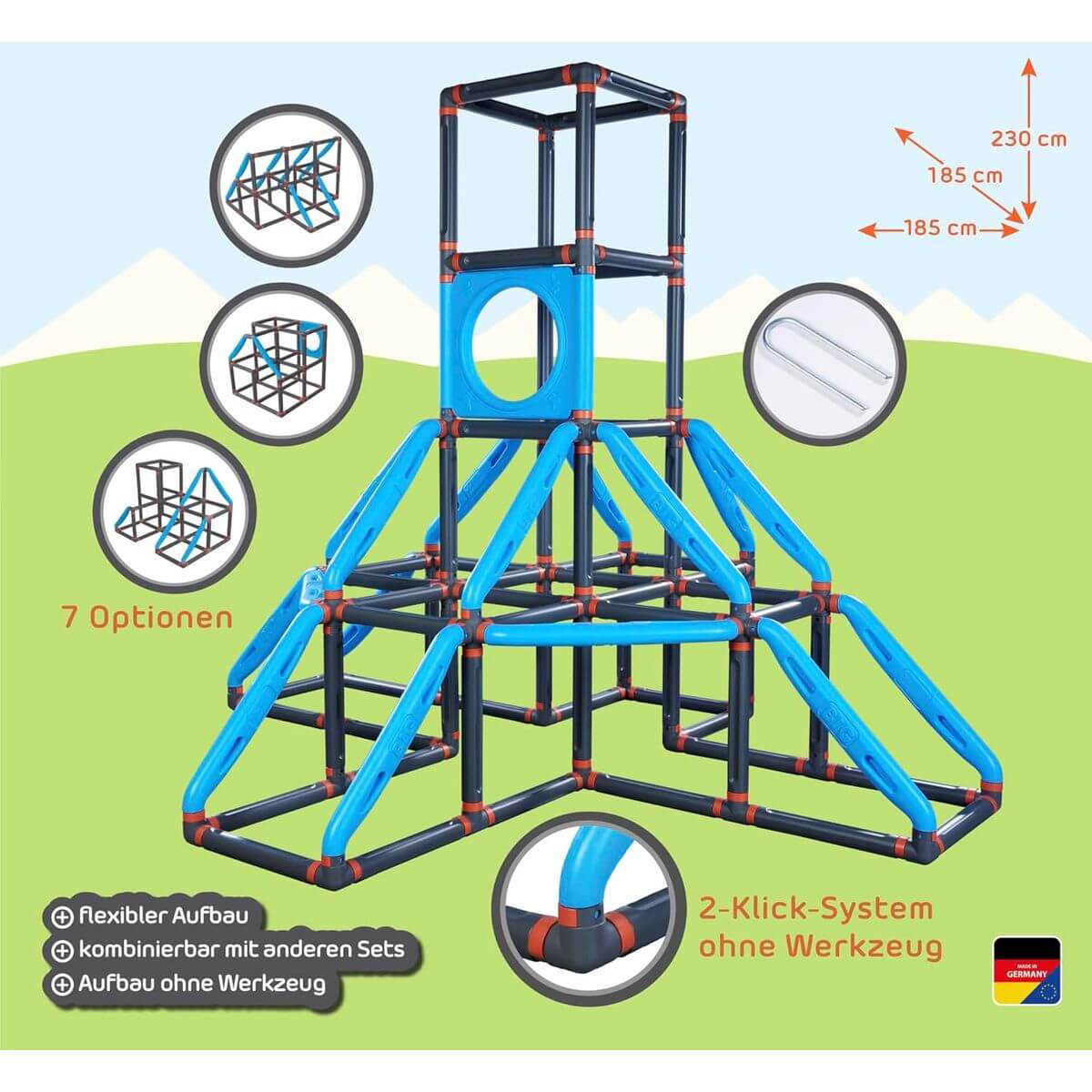 Torre da Arrampicata BIG Kraxxl The Giant Parco Giochi - immagine 6