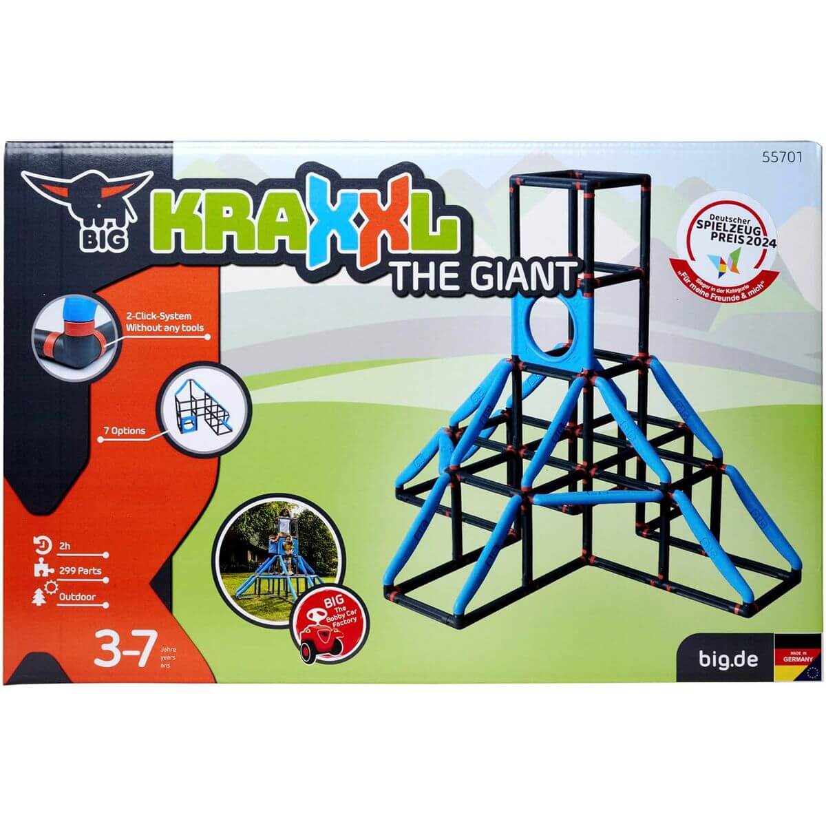 Torre da Arrampicata BIG Kraxxl The Giant Parco Giochi - immagine 7